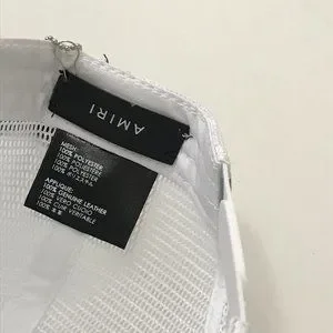 AMIRI | Accessories | White Amiri Hat Multicolor Letter  display picture 3